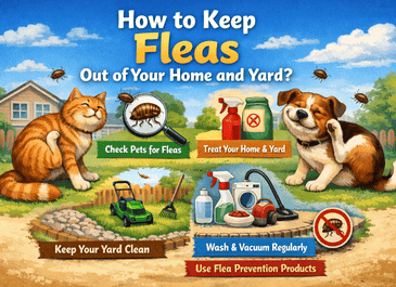 How to Keep Fleas Out of Your Home and Yard